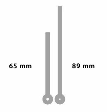 Alternative view of Aiguilles 65 / 89  mm - PLA