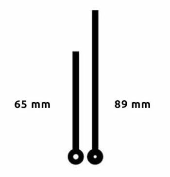 Aiguilles 65 / 89  mm - Alu