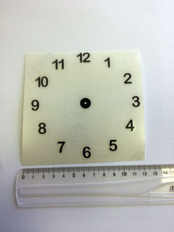 stickers chiffres 1cm - diamètre 12 cm idéal CD-0