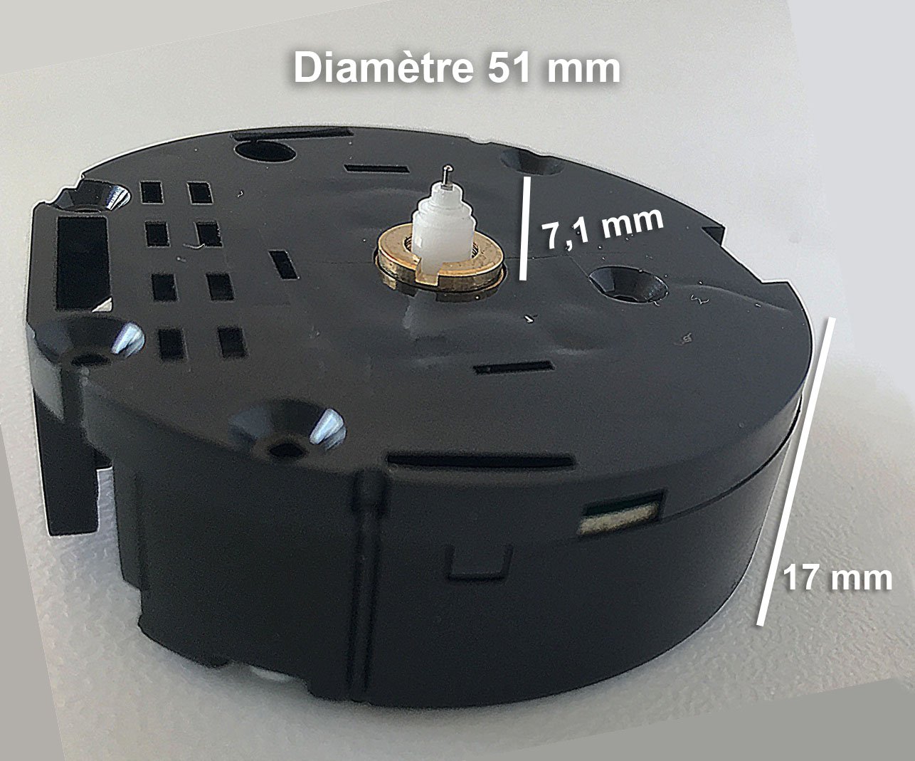 Mécanisme micro horloge pour réveil / pendulette - marque UTS – Image 4