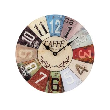 Horloge murale café - AMS-0