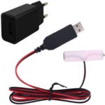 adaptateur secteur pile LR6 / AA pour créer un mécanisme d'horloge électrique