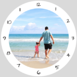 horloge photo centrale et cadran heures2