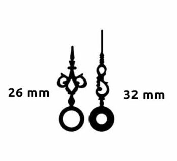 Aiguilles 26 / 32 mm style ancien