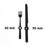 Aiguilles couverts 60 / 90 mm - fourchette et couteau