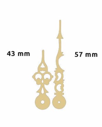 Aiguilles 43 / 57 mm style ancien - PLA – Image 2