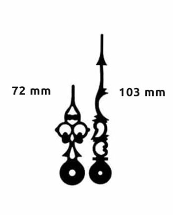 Aiguilles 72 / 103 mm style ancien