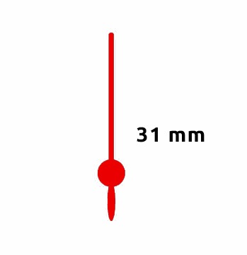 Alternative view of Trotteuse 31mm plastique