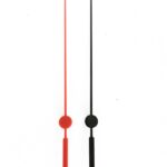 Trotteuse 90 mm plastique