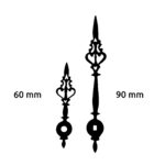 Aiguilles 60 / 90 mm style ancien 2 - PLA