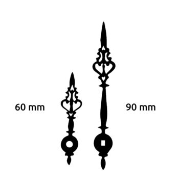 Aiguilles 60 / 90 mm style ancien 2 - PLA