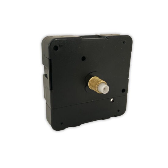 WinTaim Mécanisme d'horloge murale à quartz alimenté par batterie Mouvement d'horloge de remplacement DIY (longueur totale de l'arbre de 18 mm, 1 paquet de veilleuse B