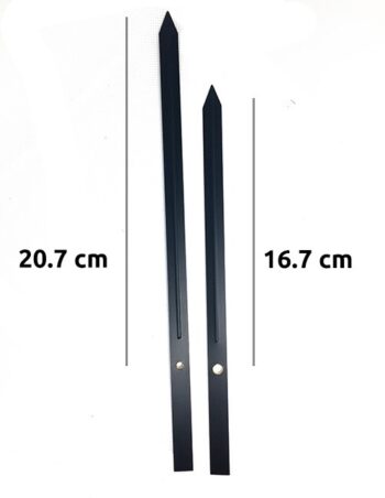Aiguilles grande taille 16.7 / 20.7 cm - pointe - PLA