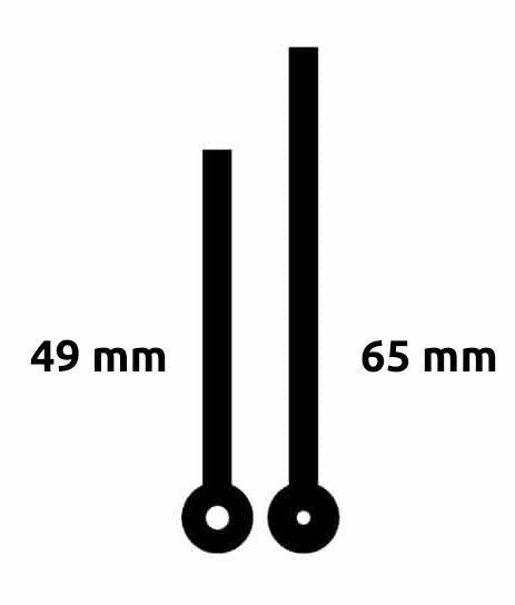 Aiguilles 49 / 65 mm - Alu
