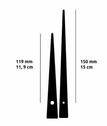 aiguilles grande taille  119 / 150 mm