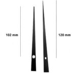 Aiguilles 102 / 120 mm - fixation euro