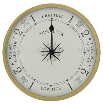Alternative view of horloge indiquant la marée