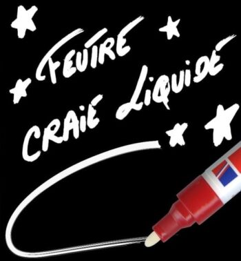 feutre craie liquide