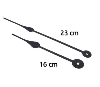 Aiguilles style poire 16 / 23 cm