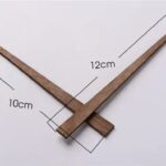 Aiguilles bois 10 / 12 cm pointe