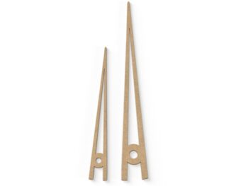 Aiguilles style fil - PLA - bois ou couleur au choix