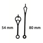 Aiguilles de style 54 / 80 mm