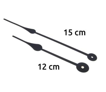 Aiguilles style poire 12 / 15 cm PLA