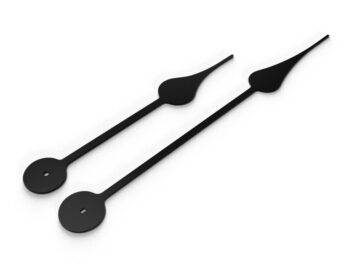 Alternative view of Aiguilles géantes style poire 14 / 19 - fixation euro ou round - PLA