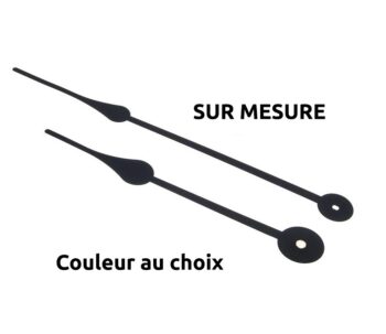 Aiguilles style poire sur mesure