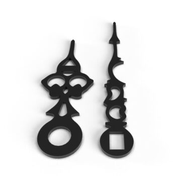 aiguilles style ancien 35-42mm fixation euro ou round