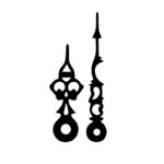 Aiguilles micro horloge style ancien 20 / 30 mm - UTS