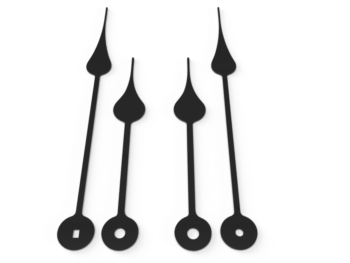 Aiguilles style poire 7 / 10 cm PLA – Image 6