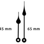 Aiguilles poire 45 - 65 mm PLA - euro