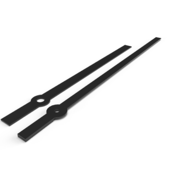Alternative view of Aiguilles 14 / 19 cm droites plastique - round