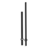 Aiguilles 14 / 19 cm droites plastique - round