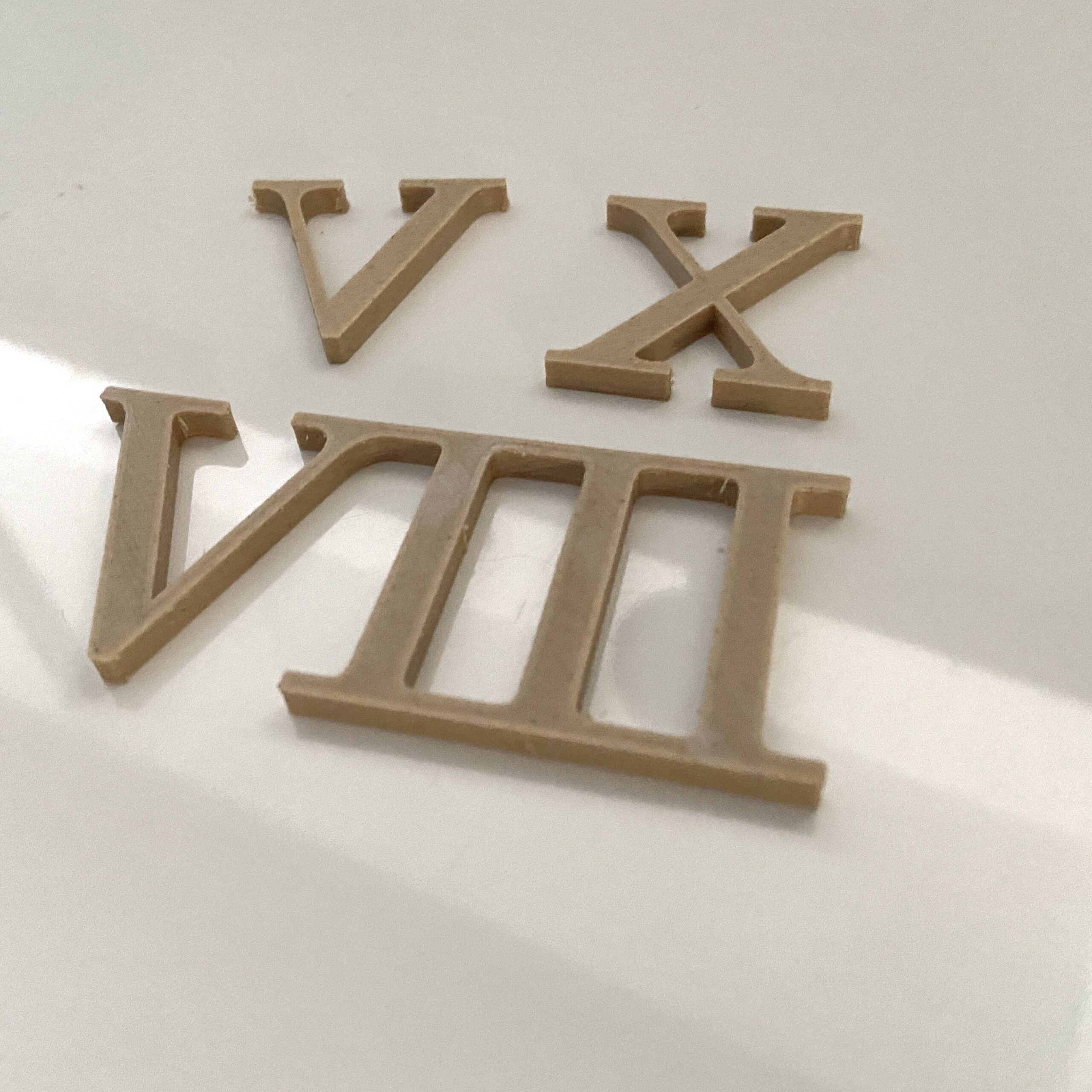 Chiffres Romains 3D - taille au choix – Image 8