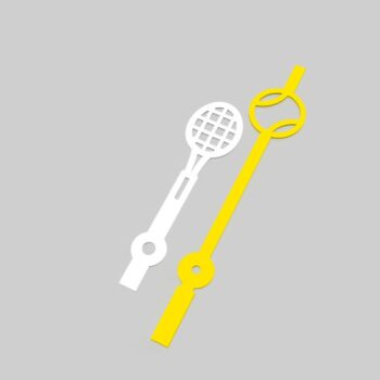 Aiguilles tennis - raquette et balle - taille au choix – Image 3