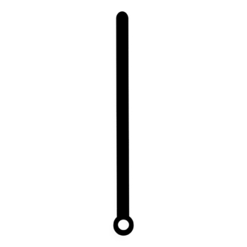 Aiguille marée droite cm sans contrepoids - 4 cm à 12cm