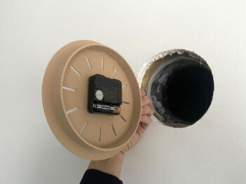 Alternative view of horloge encastrée pour trou, niche, conduit de cheminée ou VMC, etc