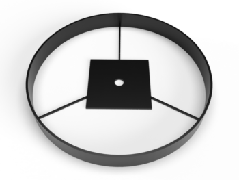 Support mural pour horloge