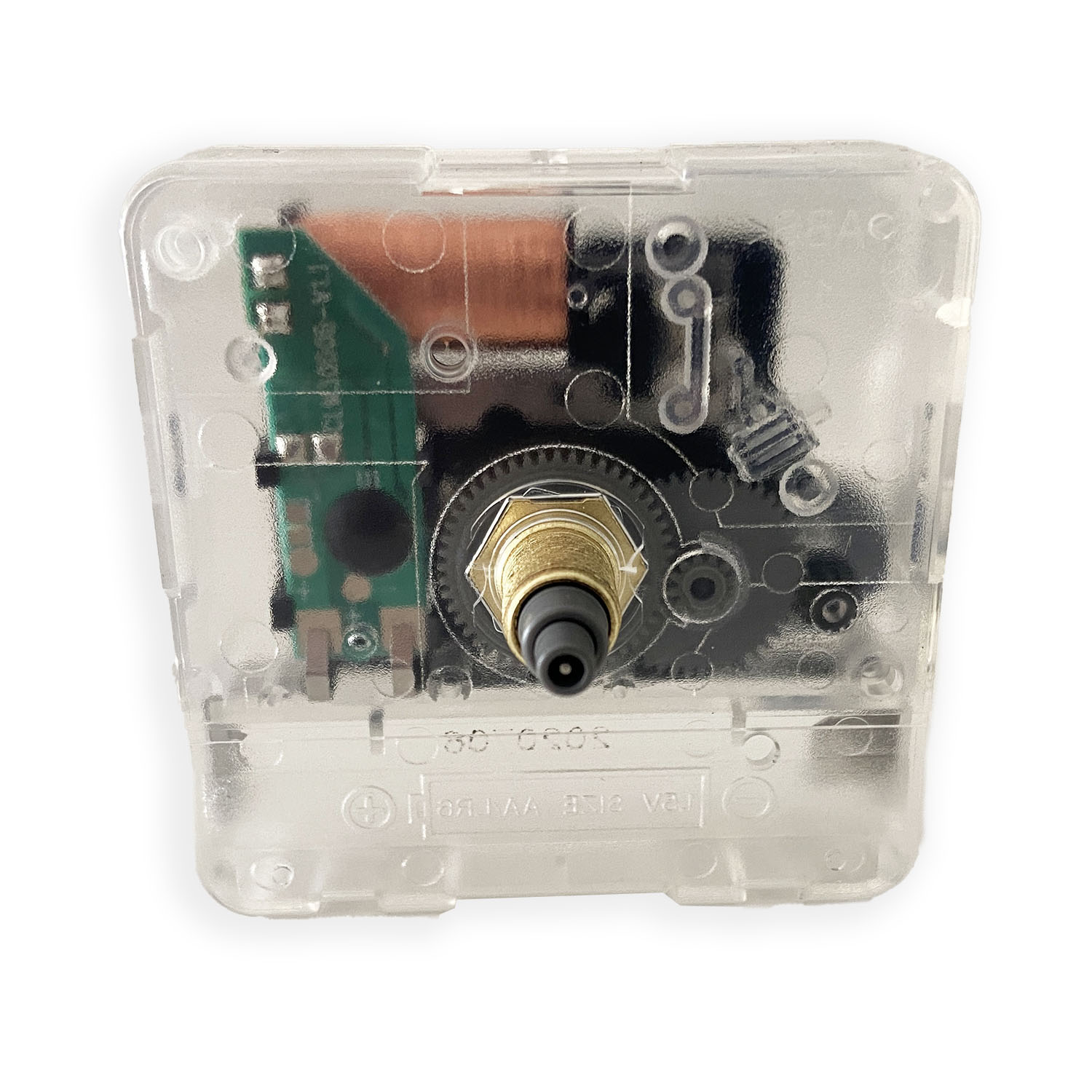 mecanisme d'horloge silencieux quartz standard transparent – Image 2