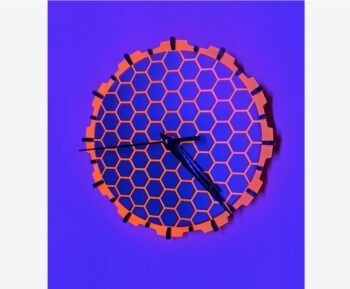 Alternative view of horloge nid d'abeilles