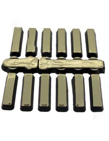 Traits "bâton" plastique doré - 5 formats