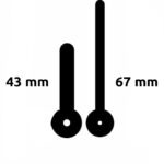Aiguilles 43 / 67 mm - PLA