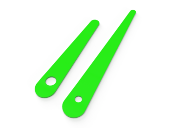 Aiguilles bout arrondi 5.5 - 8 cm PLA – Image 3