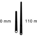 Aiguilles bout arrondi 110 mm PLA