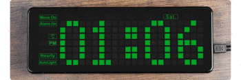 Pico-Clock : Horloge digitale grand format programmable
