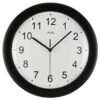 horloge murale radiopilotée noire ou blanche- Bayard (Copie)