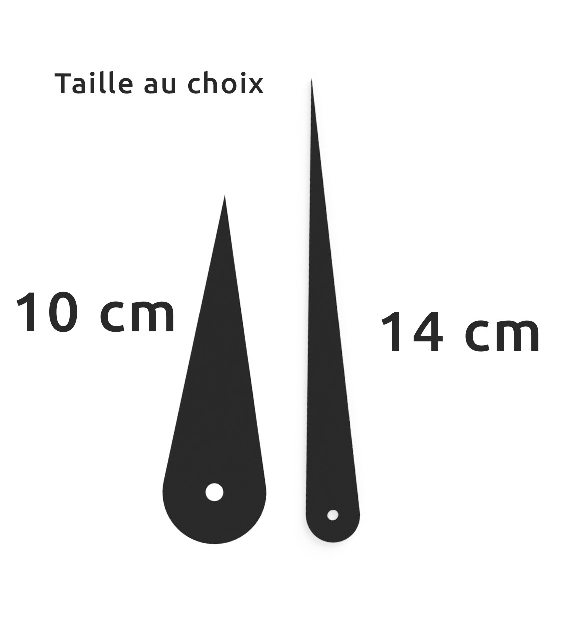 Aiguilles pointe design industriel vintage MHA-05