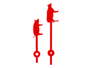 Aiguilles boucherie vache et cochon – Image 3
